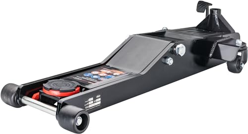 Vigor V6031 Rangierwagenheber bis 2 tonnen | maximale Arbeitshöhe: 53cm | Extra Lange Ausladung (940 mm) | mit Gummiauflage