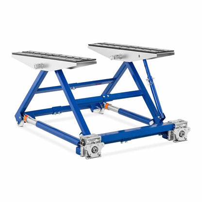 MSW Motor Technics Mobile Hebebühne HB-1500N – 1.500 kg Tragkraft, optimierte Kraftübertragung, Kipp- & Kurzhub-Scherenhebebühne mobil