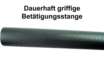 KUNZER WK 1075 FSH Hydraulischer Rangierwagenheber extra flach – 2000 kg Tragkraft Doppelpumpsystem mit Fußschnellhub